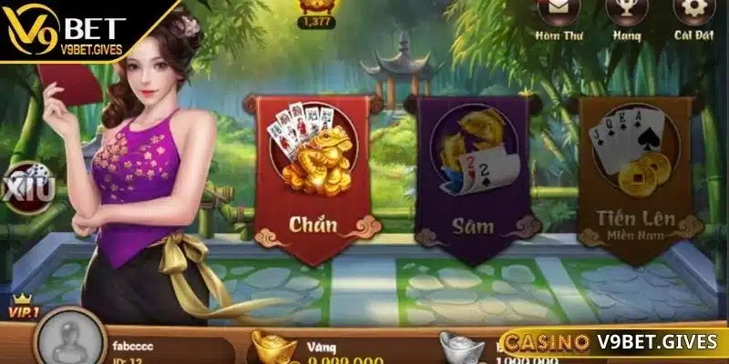 Khám phá các bộ môn cược game bài V9bet hot